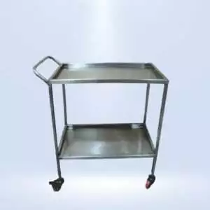 SS TABLE TROLLEY